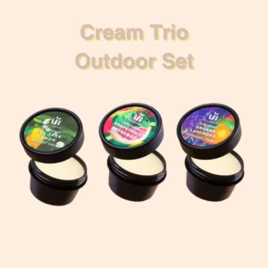[20% OFF] - Bundle Deals! Deo Cream Trio Outdoor Set - Tea Tree Lemon, Grapefruit Bergamot & Orange Lavender