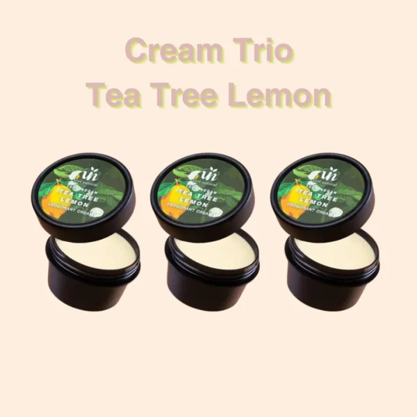 [20% OFF] - Bundle Deals! Deo Cream Trio - Tea Tree Lemon
