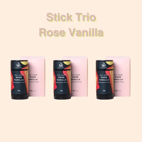 [20% OFF] - Bundle Deals! Deo Stick Trio - Rose Vanilla