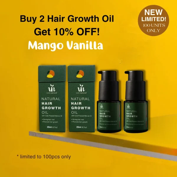 Mango Vanilla Hair Growth Oil - Image 4