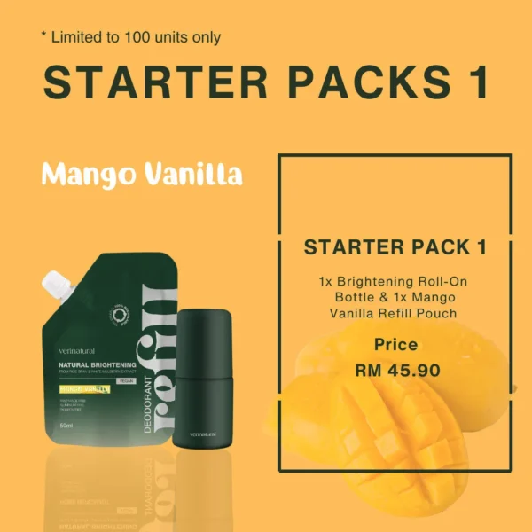Mango Vanilla Refillable Deodorant Roll-On - Image 6